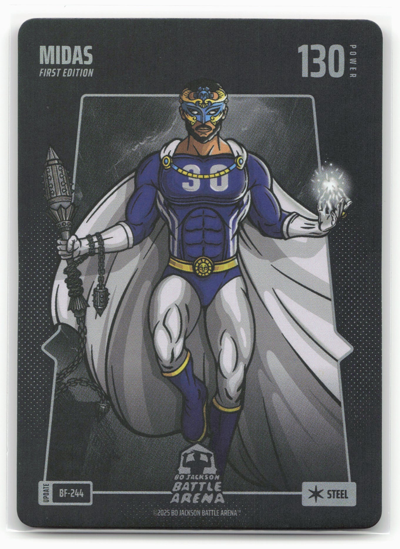 Bo Jackson Battle Arena Midas Steph Curry Steel Foil BF-244 DG