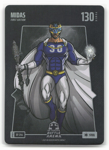Bo Jackson Battle Arena Midas Steph Curry Steel Foil BF-244 DG