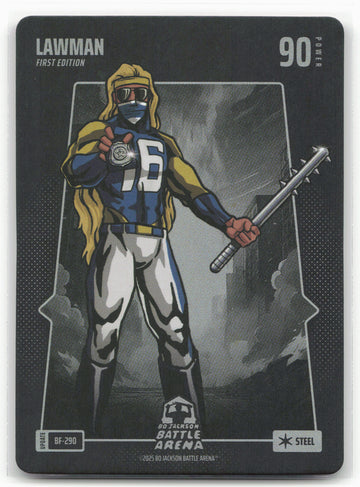 
Bo Jackson Battle Arena Lawman Trevor Lawrence Steel Battle Foil BF-290 DG