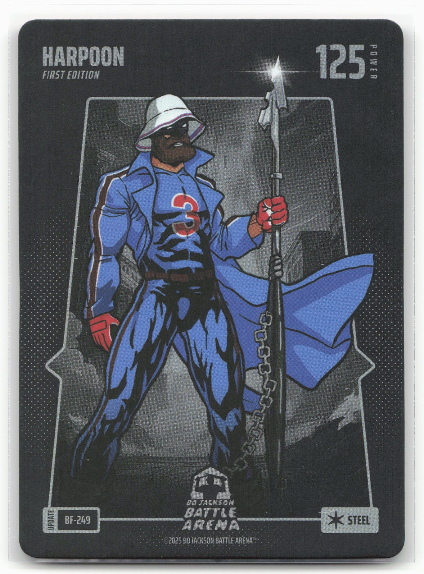 Bo Jackson Battle Arena Harpoon Bryce Harper Steel Battle Foil BF-249 DG