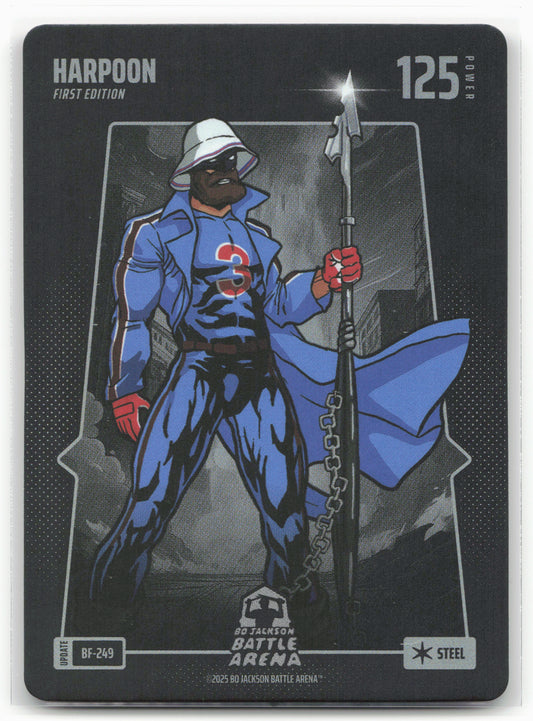 Bo Jackson Battle Arena Harpoon Bryce Harper Steel Battle Foil BF-249 DG