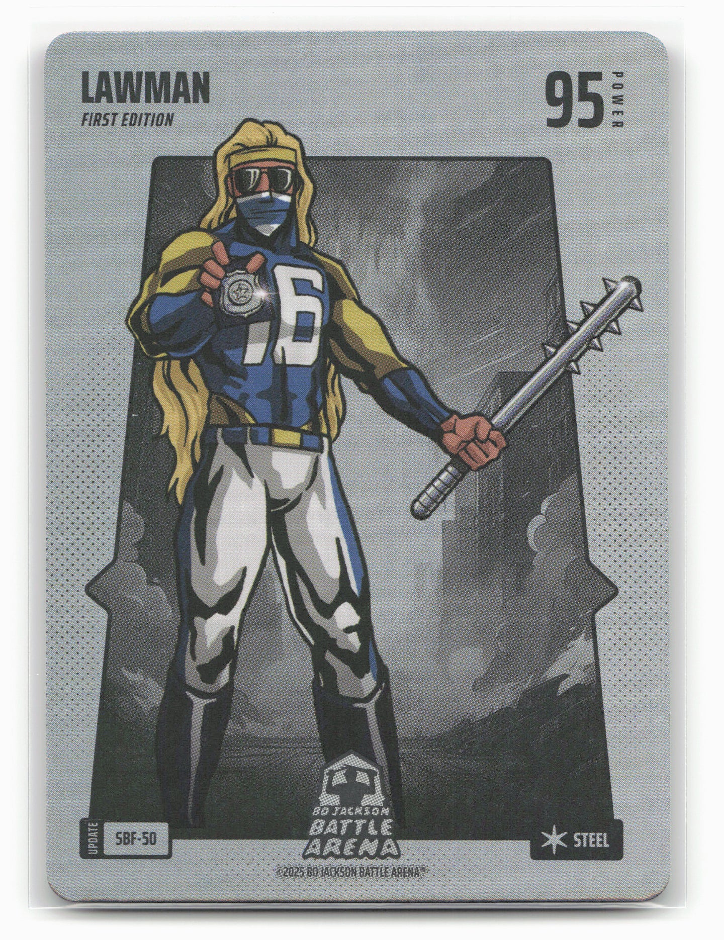 Bo Jackson Battle Arena Lawman Trevor Lawrence Foil SBF-50 DG