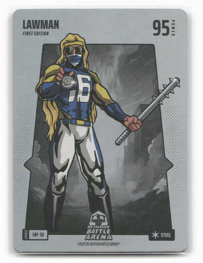 Bo Jackson Battle Arena Lawman Trevor Lawrence Foil SBF-50 DG