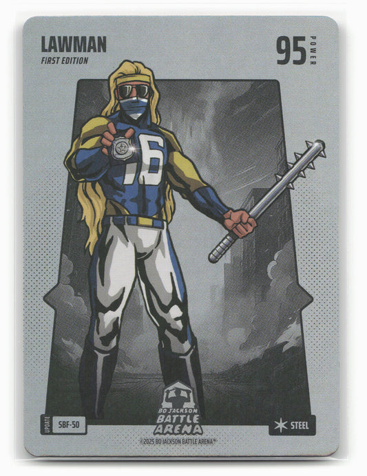 Bo Jackson Battle Arena Lawman Trevor Lawrence Foil SBF-50 DG