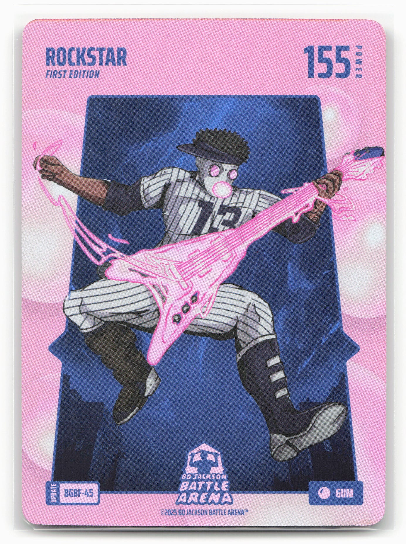Bo Jackson Battle Arena Rockstar BGBF-45 Jazz Crisholm Jr. Bubble Gum - DG