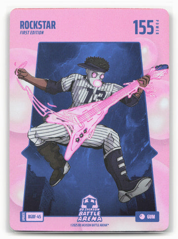
Bo Jackson Battle Arena Rockstar BGBF-45 Jazz Crisholm Jr. Bubble Gum - DG