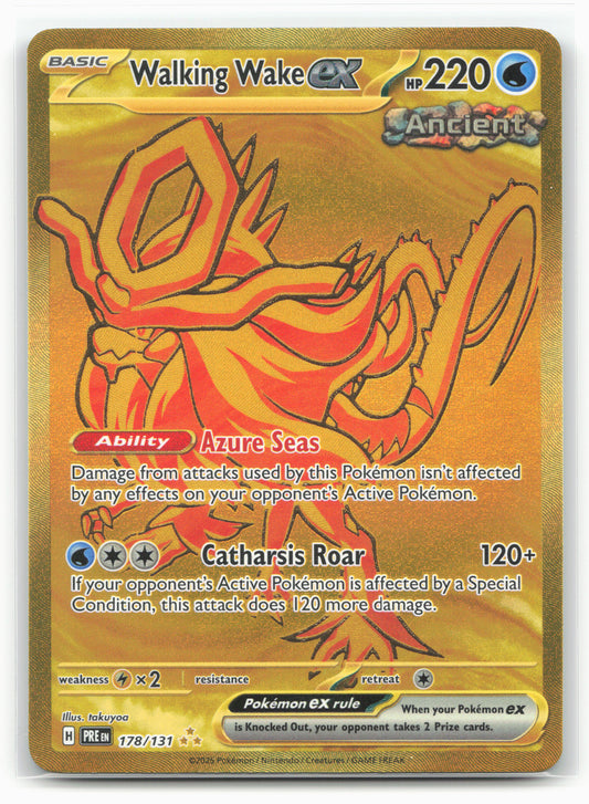 Walking Wake ex - SV: Prismatic Evolutions (PRE) Holo-19300