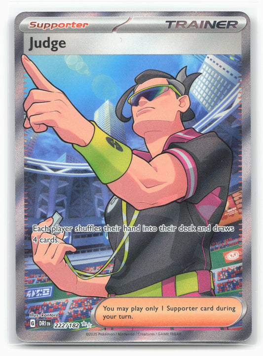 Judge - 222/182 - SV10: Destined Rivals Holo-19302