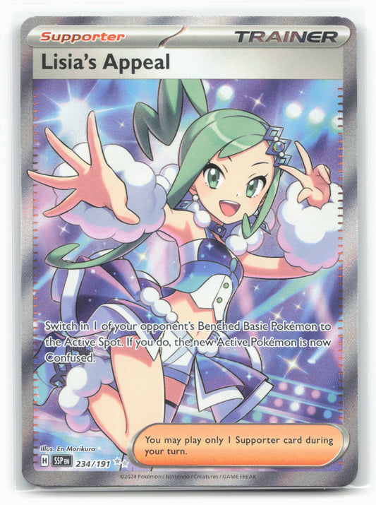 Lisia's Appeal - 234/191 - SV08: Surging Sparks (SSP) Holo-19306