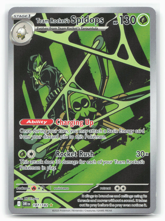 Team Rocket's Spidops - 187/182 - SV10: Destined Rivals (DRI) Holo-19307
