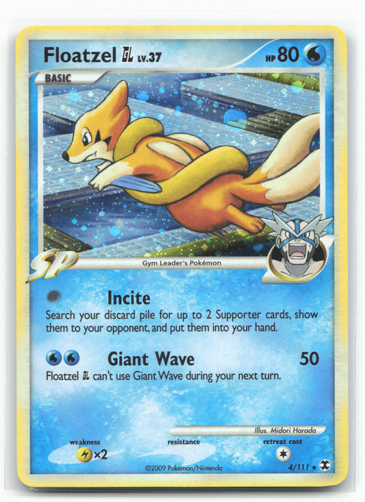 Rising Rivals #4/111 Floatzel GL Holo 19339