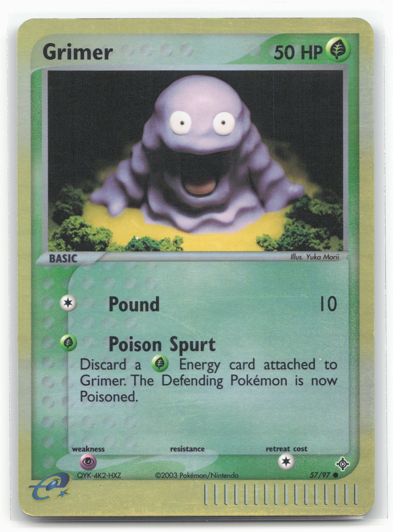 Dragon #57/97 Grimer Reverse Holo 19352