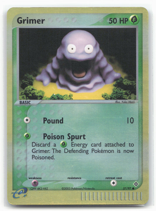 Dragon #57/97 Grimer Reverse Holo 19352