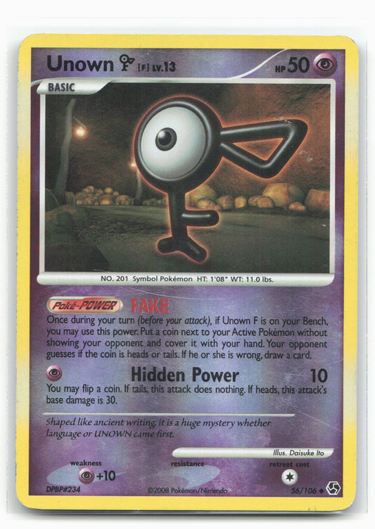 Great Encounters #56/106 Unown [F] Reverse Holo