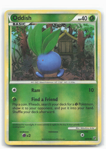 
Undaunted #60/90 Oddish Reverse Holo 19363