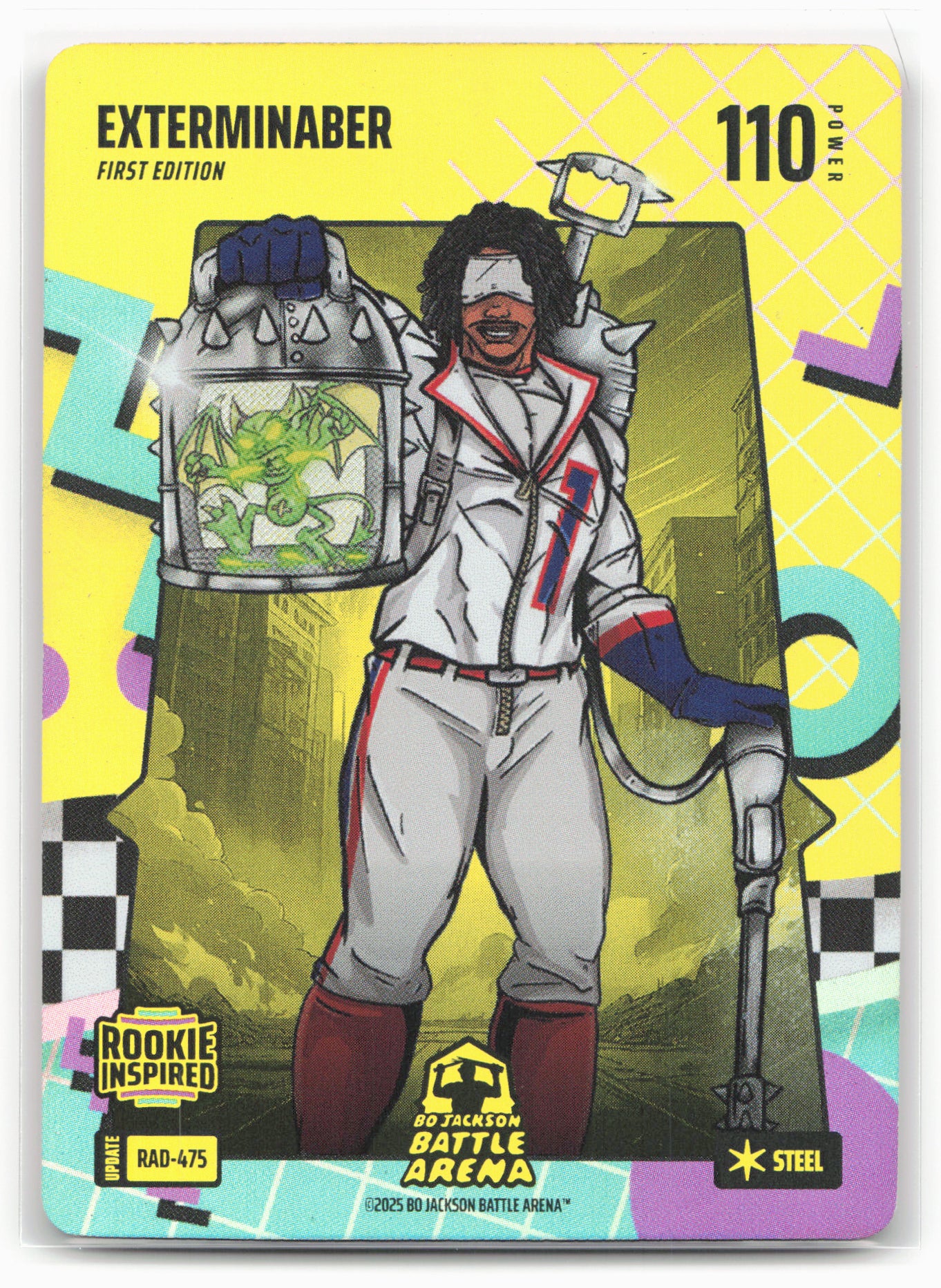 2025 Battle Arena 80's Rad Battlefoil Exterminaber