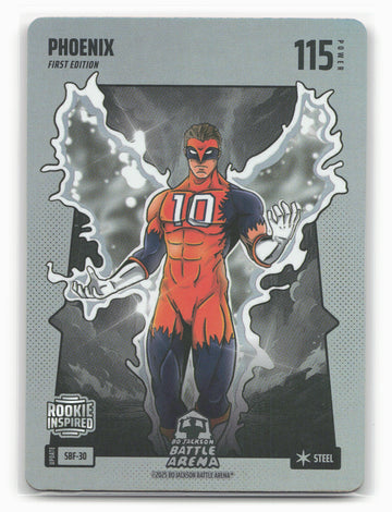 
2025 Battle Arena Phoenix Silver Battlefoil