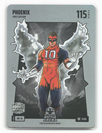 2025 Battle Arena Phoenix Silver Battlefoil