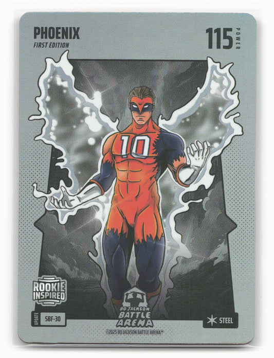 2025 Battle Arena Phoenix Silver Battlefoil