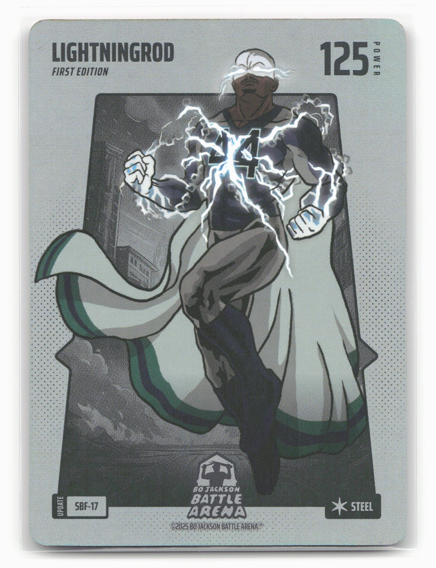 2025 Battle Arena Lightningrod Silver Battlefoil