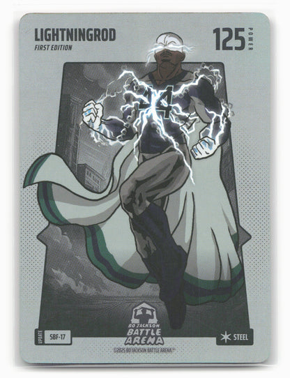 2025 Battle Arena Lightningrod Silver Battlefoil