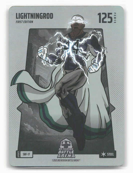 2025 Battle Arena Lightningrod Silver Battlefoil