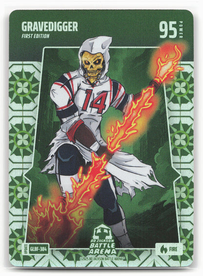 2025 Battle Arena GraveDigger Grandma's Linoleum Fire