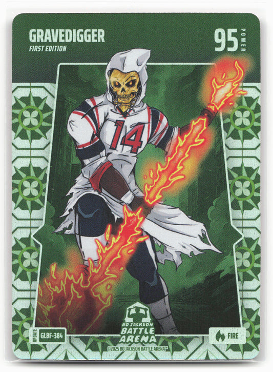 2025 Battle Arena GraveDigger Grandma's Linoleum Fire