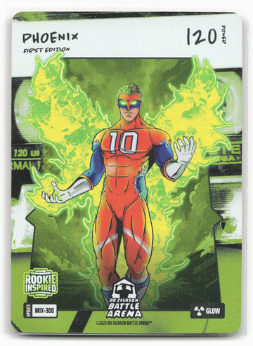 
Bo Jackson Battle Arena Update Phoenix MIX-300 Bo Nix Holo