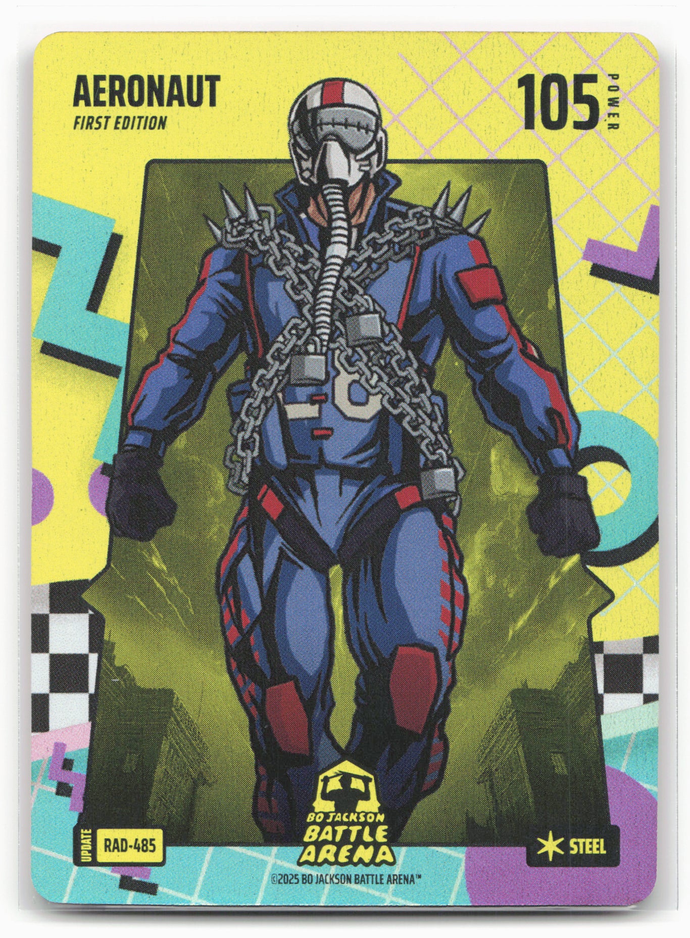 Bo Jackson Battle Arena Update Aeronaut RAD-485 Holo