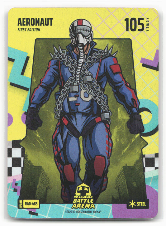Bo Jackson Battle Arena Update Aeronaut RAD-485 Holo