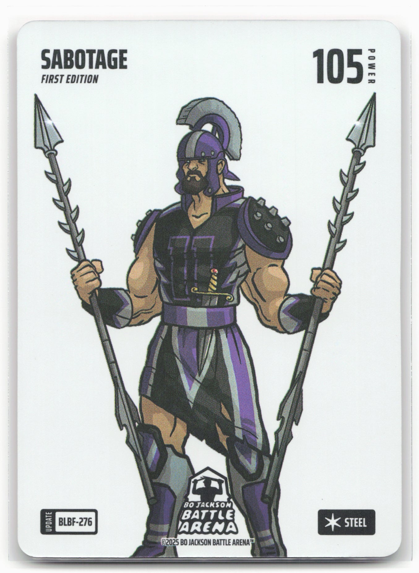 Bo Jackson Battle Arena Update Sabotage BLBF-276 Holo