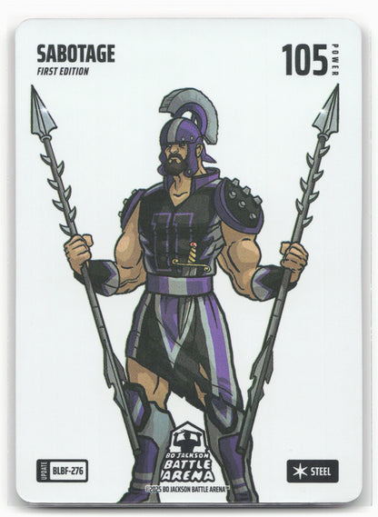 Bo Jackson Battle Arena Update Sabotage BLBF-276 Holo