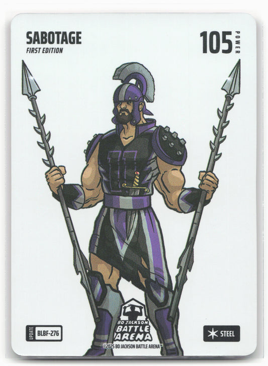 Bo Jackson Battle Arena Update Sabotage BLBF-276 Holo