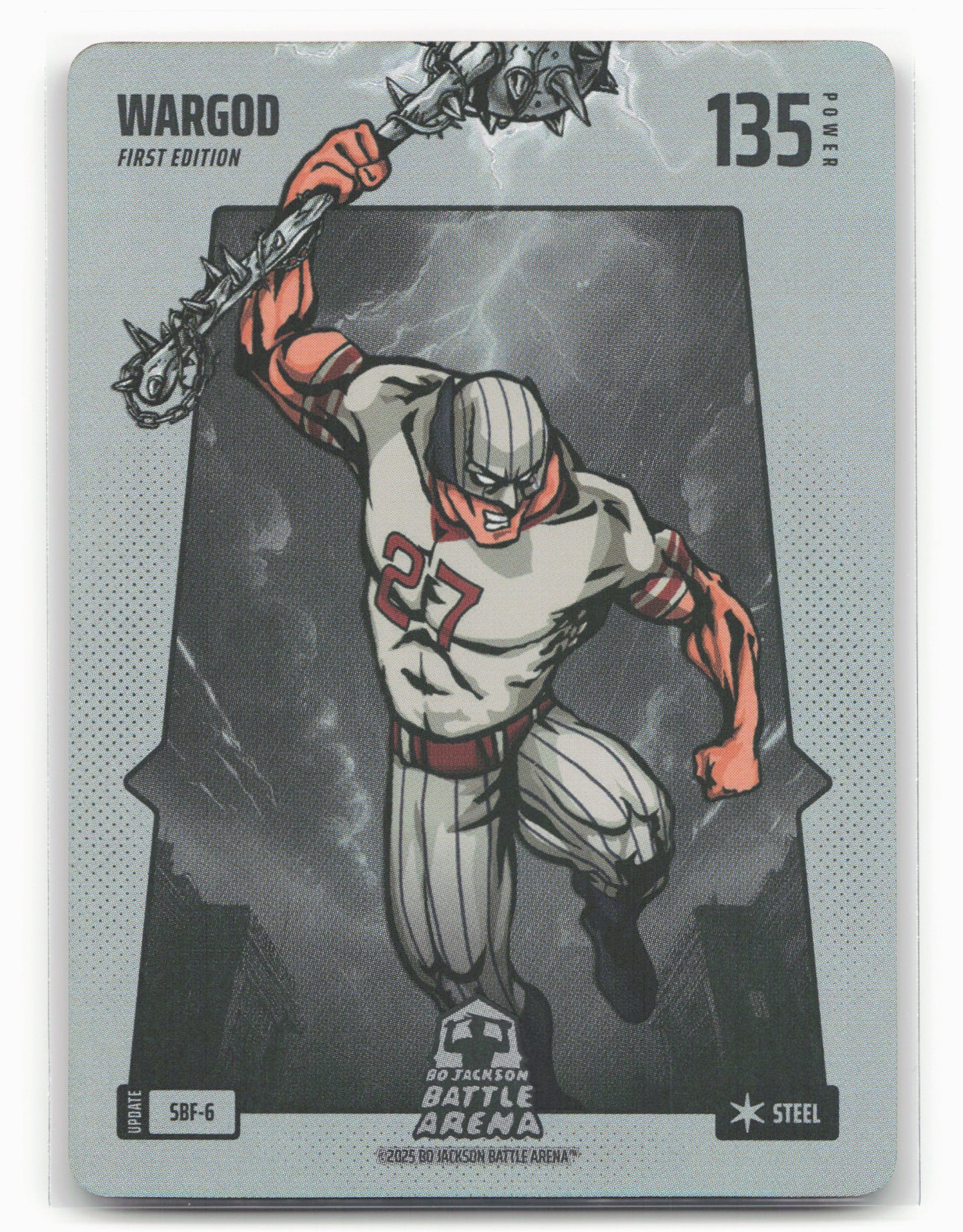 Bo Jackson Battle Arena Update WarGod SBF-6 Holo