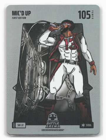 
Bo Jackson Battle Arena Update Mic'd Up SBF-37 Holo