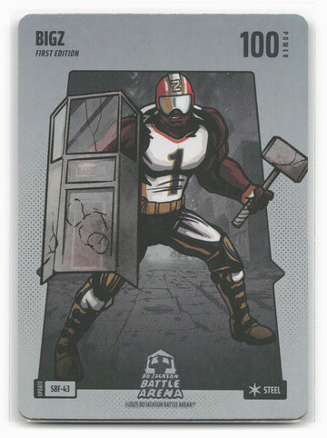 
Bo Jackson Battle Arena Update BIGZ SBF-43 Holo