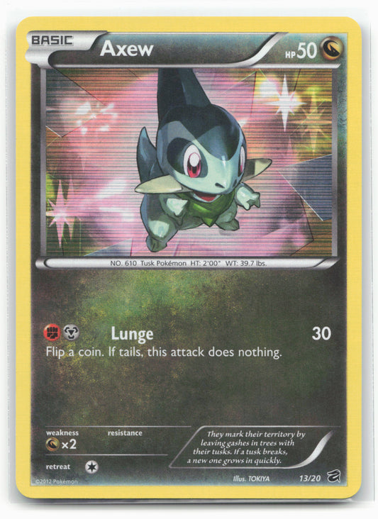 Dragon Vault #13/20 Axew (13) Holo 19434