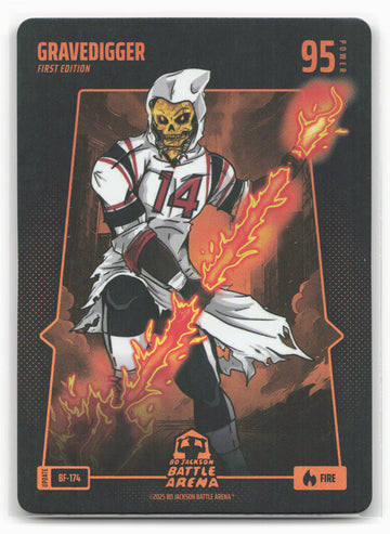 
Bo Jackson Battle Arena Update GraveDigger BF-174 Holo