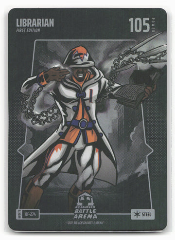 
Bo Jackson Battle Arena Update Librarian BF-274 Holo