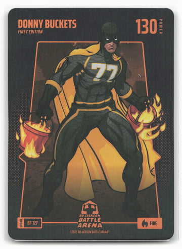 
Bo Jackson Battle Arena Update Donny Buckets BF-127 Holo