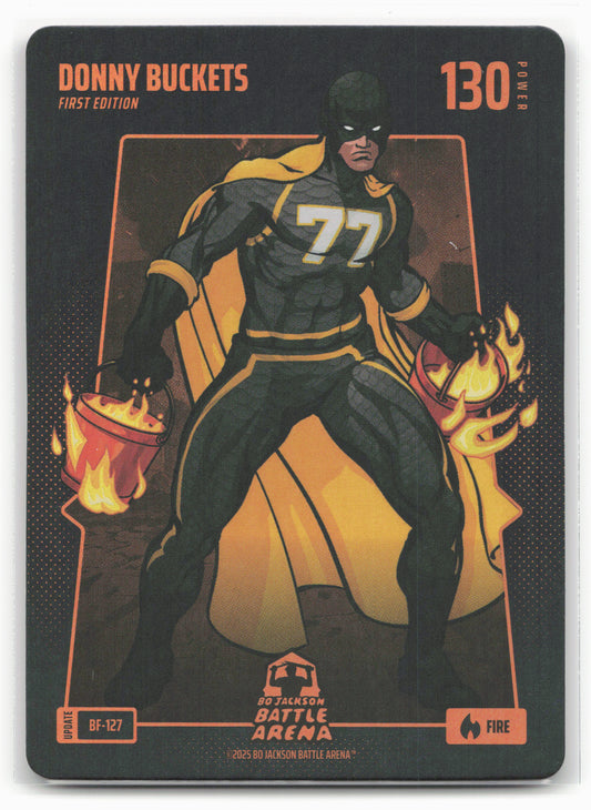 Bo Jackson Battle Arena Update Donny Buckets BF-127 Holo