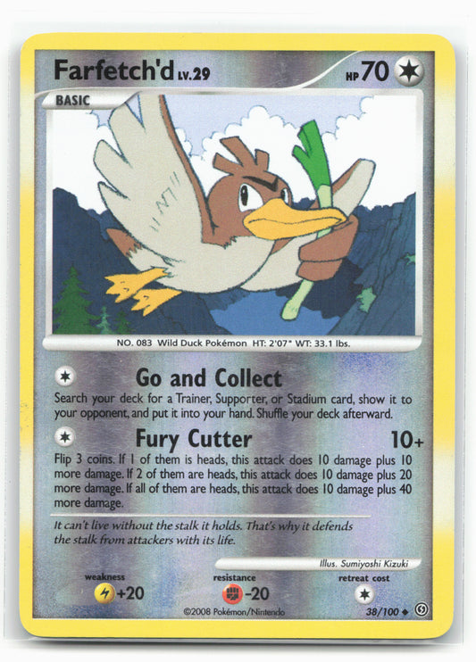 Stormfront #38/100 Farfetch'd Reverse Holo 19445