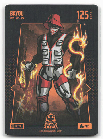 
Bo Jackson Battle Arena Update Bayou BF-138 Holo