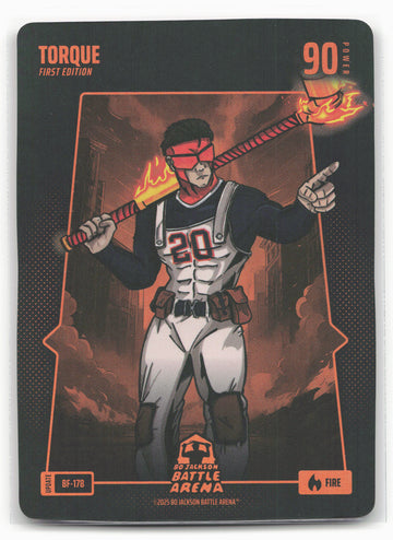 
Bo Jackson Battle Arena Update Torque BF-178 Holo