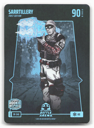 
Bo Jackson Battle Arena Update Sarrtillery BF-240 Holo