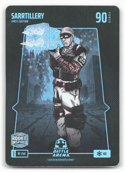 Bo Jackson Battle Arena Update Sarrtillery BF-240 Holo