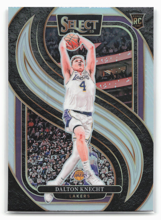 2024-25 Panini Select #186 Dalton Knecht Silver Prizm