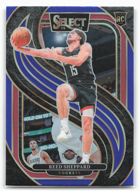2024-25 Panini Select #181 Reed Sheppard Blue (Retail)