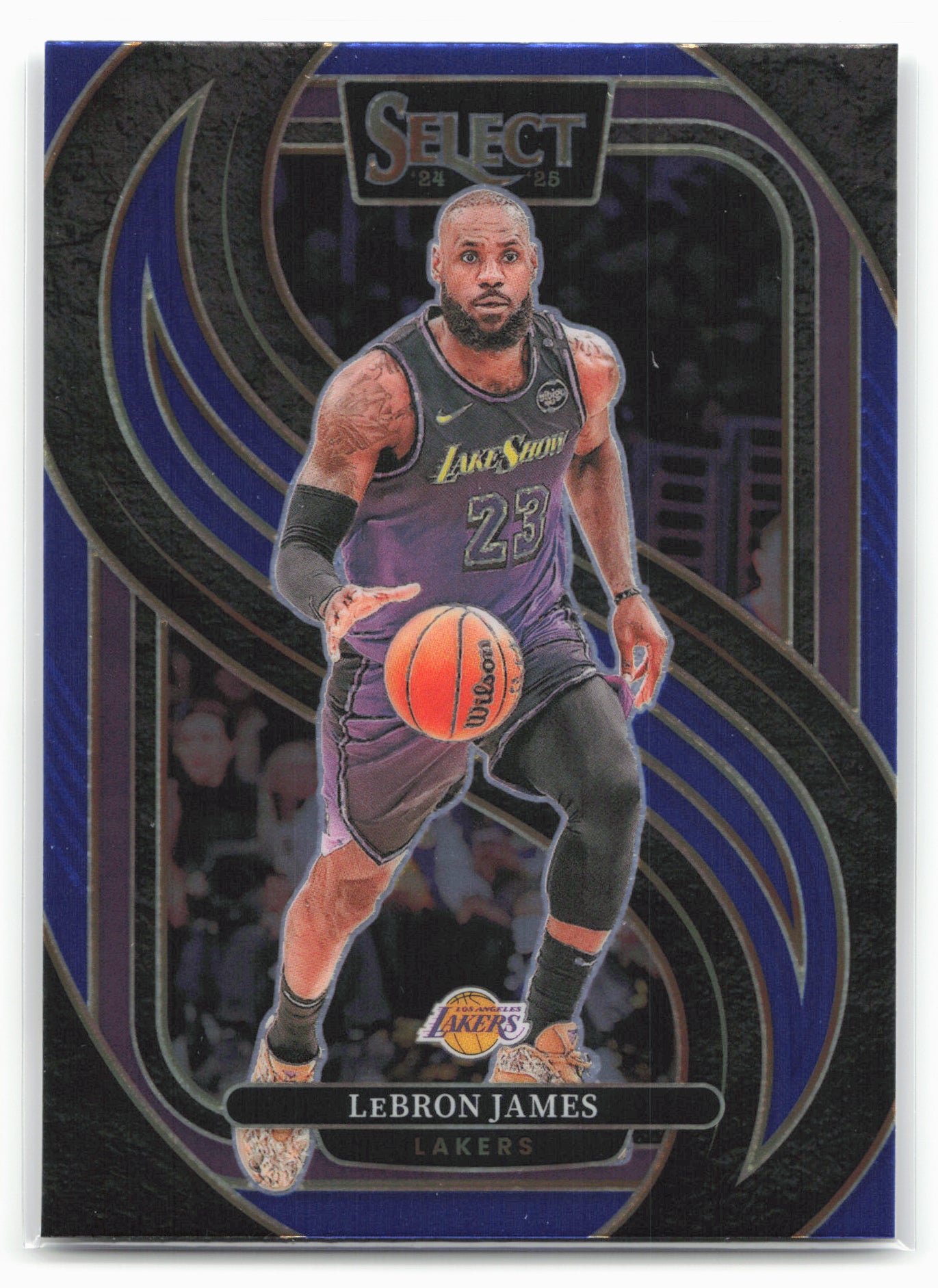 2024-25 Panini Select #111 LeBron James Blue (Retail)